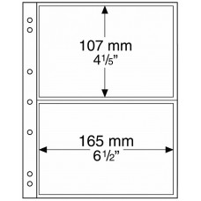 Folii NUMIS bancnote 2 buzunare - set 10 buc