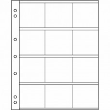 Folii NUMIS 12 monede in miniplicuri 50x50 mm - set 5 buc