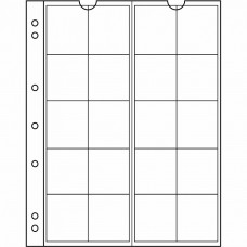 Folii NUMIS 20 monede D34 - set 5 buc