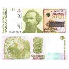 Argentina - 500 Australi - 1988 - UNC