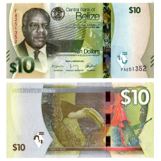 Belize - 10 Dolari - 2025 - UNC