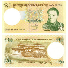 Bhutan - 20 Ngultrum - 2013 - UNC