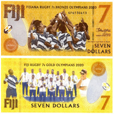 Fiji - 7 Dolari - 2020 - Aniversara - UNC
