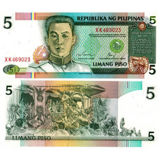 Filipine - 5 Peso - 1985 - UNC