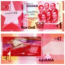 Ghana - 1 Cedi - 2019 - UNC