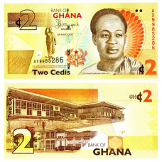 Ghana - 2 Cedis - 2015 - UNC