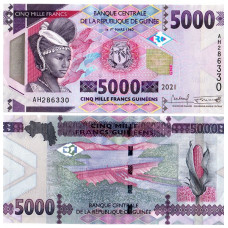 Guinea - 5.000 Franci - 2015 - UNC
