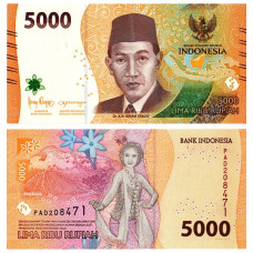 Indonezia - 5.000 Rupiah - 2022 - UNC