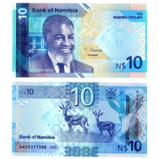 Namibia - 10 Dolari - 2025 - UNC