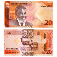 Namibia - 20 Dolari - 2025 - UNC