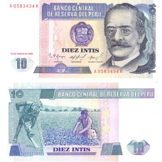 Peru - 10 Intis - 1987 - UNC