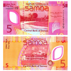 Samoa - 5 Tala - 2023 - UNC