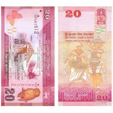 Sri Lanka - 20 Rupii - 2015 - UNC