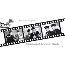 mec17a - Istoria cinematografiei - Stan Laurel si Oliver Hardy - colita n