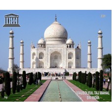 mec1154 - UNESCO - Mausoleul Taj Mahal din India - colita n