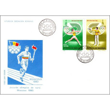 fdc1011 - Jocurile Olimpice Moscova 80 - a
