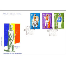 fdc1021 - Uniforme militare romanesti - a