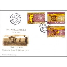 fdc1712 - Centenarul zborului Traian Vuia
