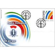 fdc1820 - 80 de ani de existenta Radio Romania