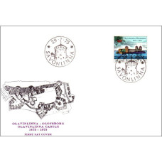 fdc Finlanda 1975 - 500 de ani Castelul Olavinlinna - b