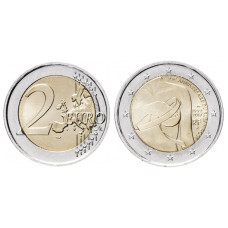 Franta 2017 - 2 Euro comemorativa - Lupta impotriva cancerului la san - Cal 1