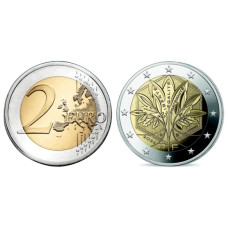 Franta 2022 - 2 Euro comemorativa - Liberte Egalite Fraternite - Cal 1