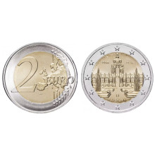 Germania 2016 - 2 Euro comemorativa - Landul Saxonia - Cal 1 Germania 2016 - 2 Euro comemorativa - Landul Saxonia - Cal 1