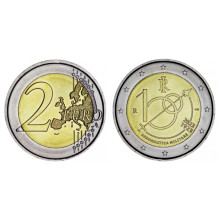 Italia 2023 - 2 Euro comemorativa - Centenarul Aviatiei militare - Cal 1