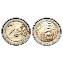 Italia 2025 - 2 Euro comemorativa - Amerigo Vespucci - Cal 1