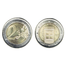 Spania 2020 - 2 Euro comemorativa - UNESCO - Arhitectura Mujedar din Aragon - Cal 1 Spania 2020 - 2 Euro comemorativa - UNESCO - Arhitectura Mujedar din Aragon - Cal 1