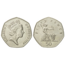 Marea Britanie - 50 Pence - 1997 - Cal 1