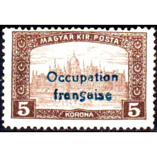 Ocupatii 1919 (Arad) Parlamentul - 5 Korona - valoare