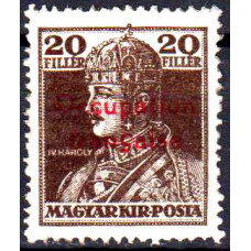 Ocupatii 1919 (Arad) Carol si Zita - 20 Filler - valoare
