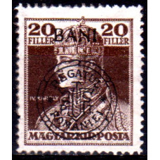 Ocupatii 1919 (Cluj) Carol si Zita - 20 Filler (BANI) - valoare