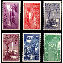 132 - Ceferiada - 70 de ani de existenta CFR - serie cu sarniera 132 - Ceferiada - 70 de ani de existenta CFR - serie cu sarniera