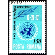 746 - 25 de ani de la infiintarea ONU - serie s 746 - 25 de ani de la infiintarea ONU - serie s