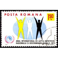 755 - Anul international de lupta impotriva rasismului si discriminarii - serie s 755 - Anul international de lupta impotriva rasismului si discriminarii - serie s