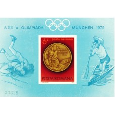 807 - Jocurile Olimpice Munchen - Medalii Olimpice - colita n