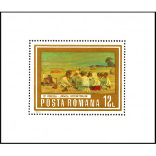 836 - Reproduceri de Arta - Munca - colita