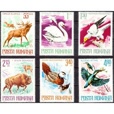 932 - Animale ocrotite in Romania - serie
