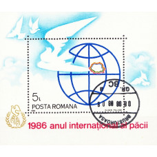 1164 - Anul International al Pacii - colita s