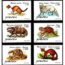 1425 - Animale cu blana pretioasa - serie