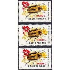 1516 - Insecte II 1996 - supratipar floare de mustar - serie