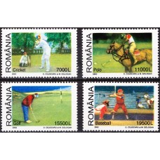 1588 - Sporturi cu crose - serie 1588 - Sporturi cu crose - serie