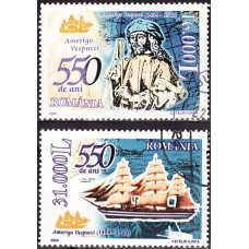 1627 - 550 de ani de la nasterea lui Amerigo Vespucci - serie s
