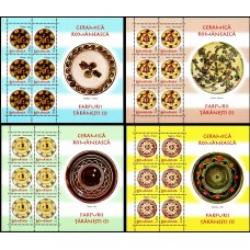 1759a - Ceramica romaneasca - Farfurii taranesti - blocuri