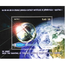 1786 - 50 de ani de la zborul primului satelit artificial Sputnik 1 - colita