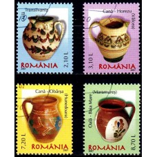 1788 - Ceramica romaneasca - Oale si Cani II - serie s