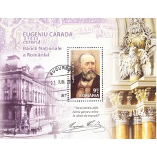 1861 - Eugeniu Carada - ctitorul BNR - colita s
