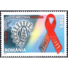 1904 - 30 de ani dedicati luptei impotriva SIDA - serie